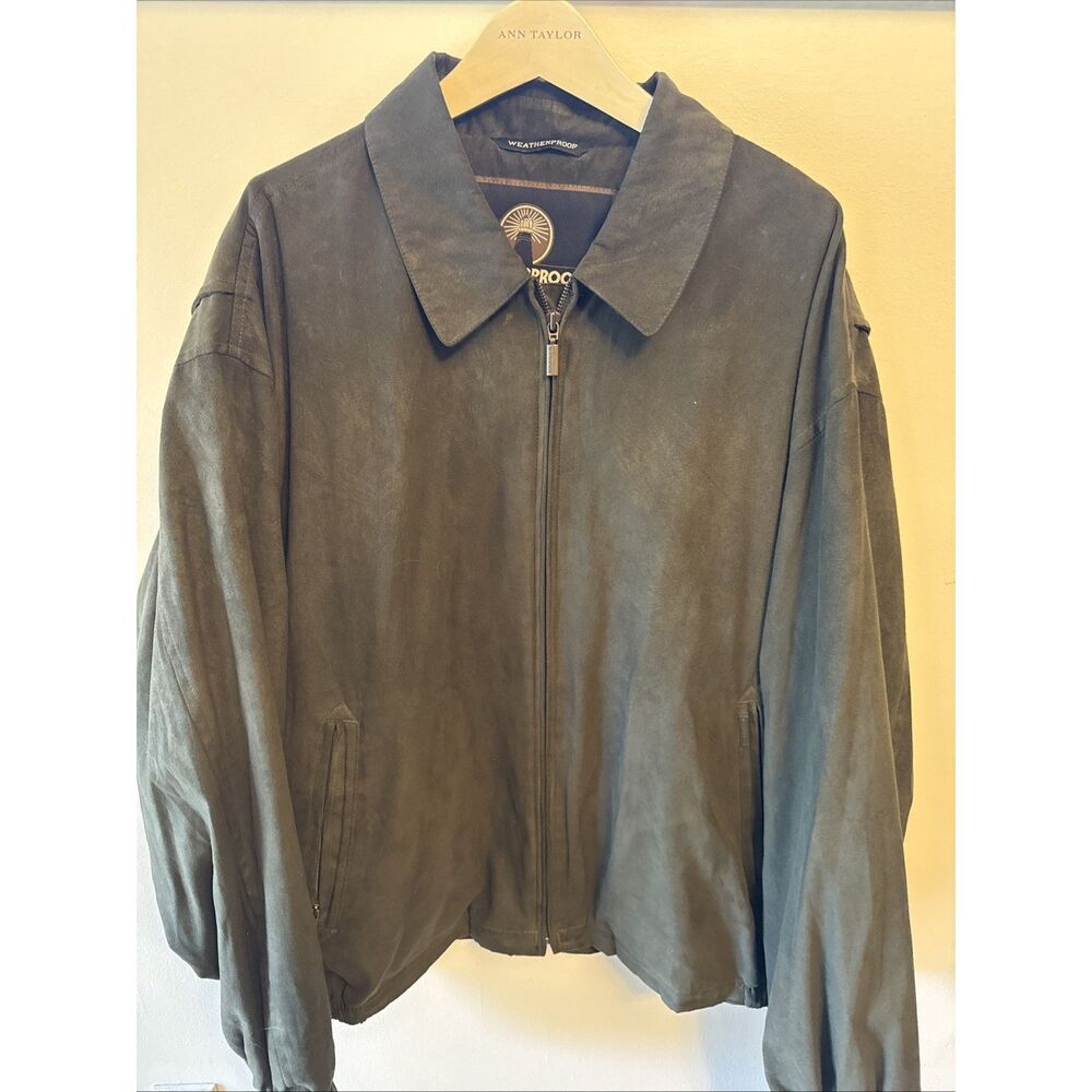 Weatherproof Olive Green Jacket | Men’s XXL | Full Zip | Lined | Casual Utility